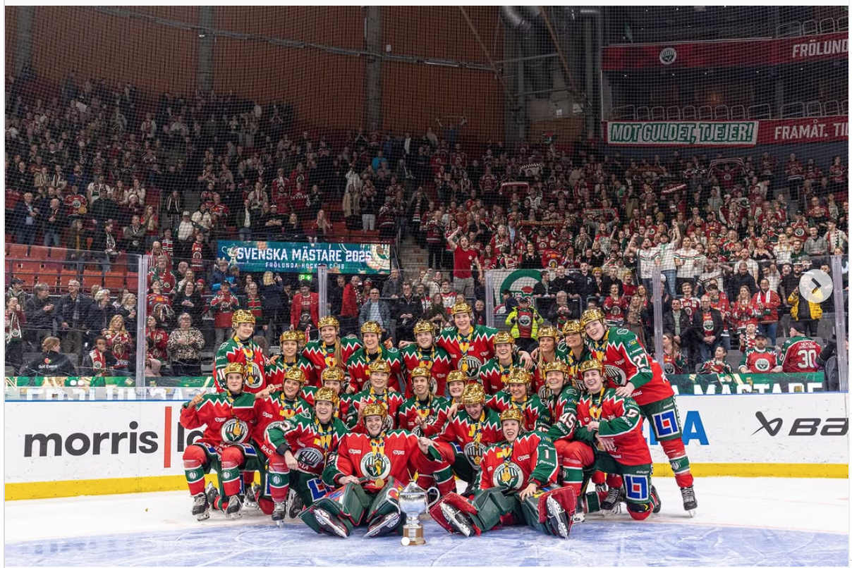 Frölunda HC Win SDHL Championship