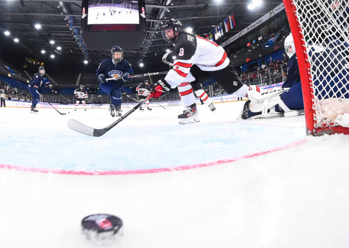 Chloe Primerano scores in 2024 WHC Bronze Medal Game