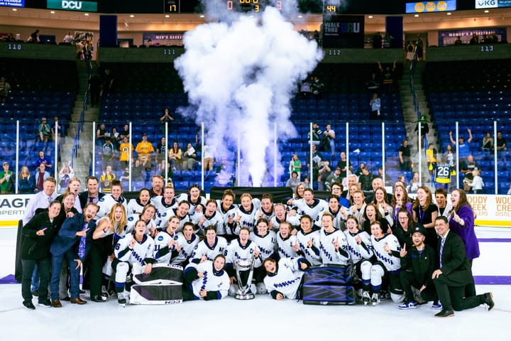 Minnesota wins the 2024 Walter Cup (Photo cred: Professional Women's Hockey League)